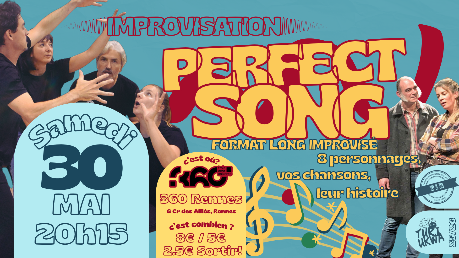 🎶 PERFECT SONG – Format Long improvisé de la Turi Ukwa au 360 Rennes le 30 mai à 20h15 #14